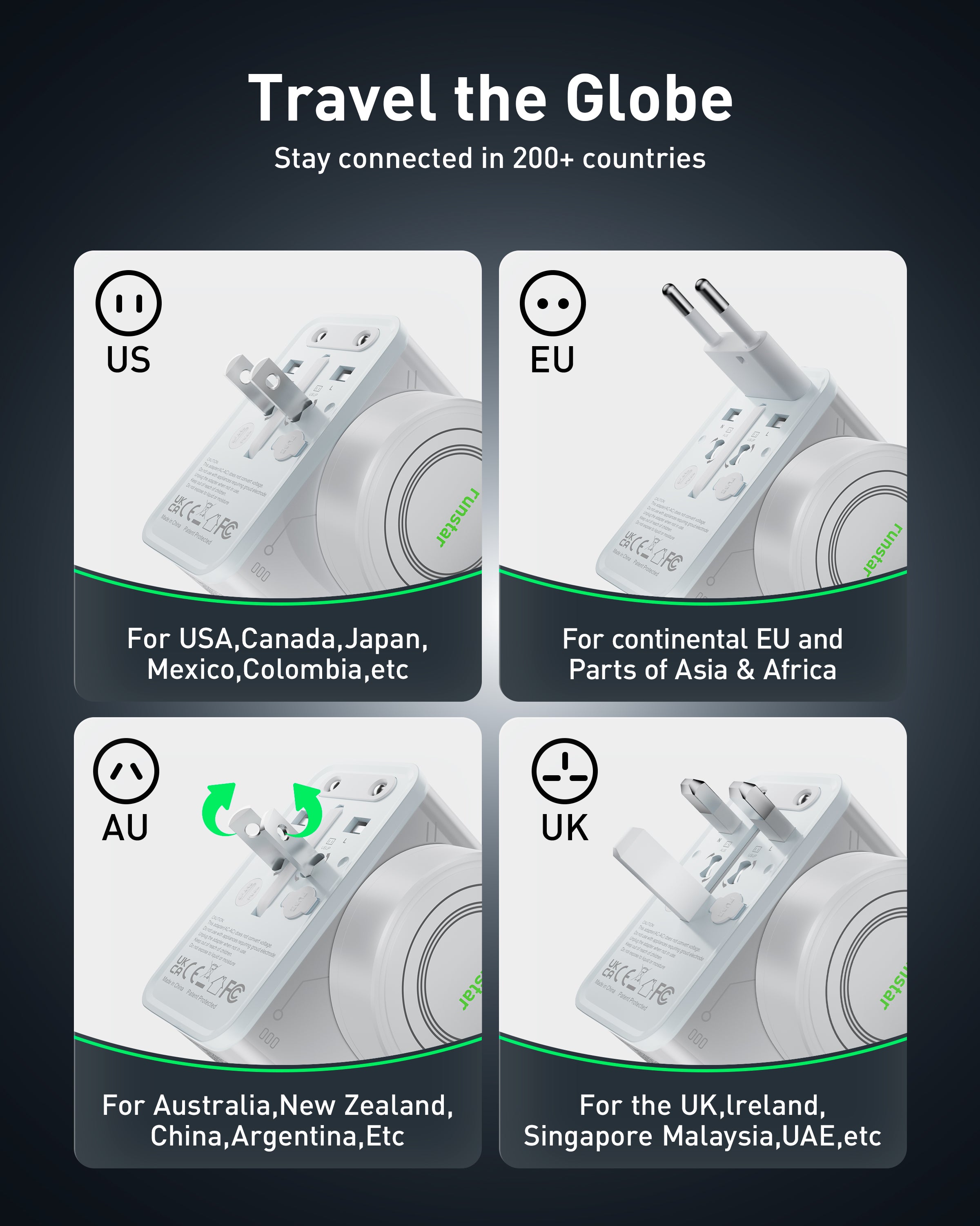runstar-travel-plug-adapter-universal-reiseadapter-stecker image 4