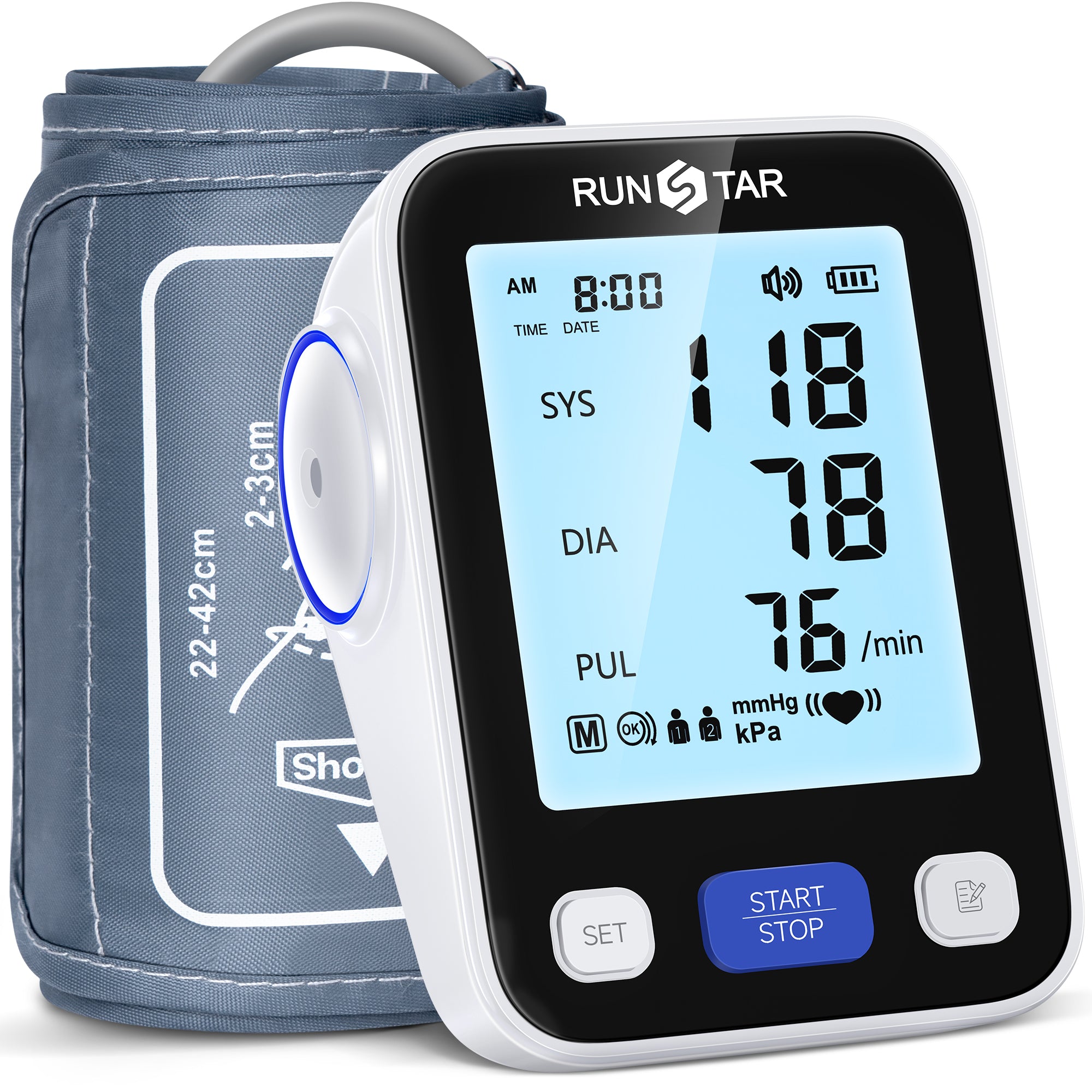 runstar-blood-pressure-monitor-oberarm-blutdruckmessger-t image 8