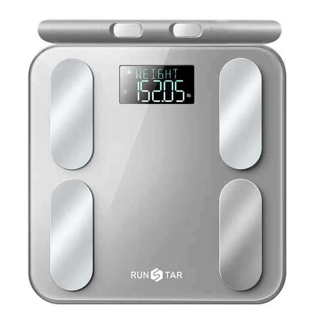 runstar-8e-scanpro-k-rperfettwaage-grau-8-elektroden-app image 1