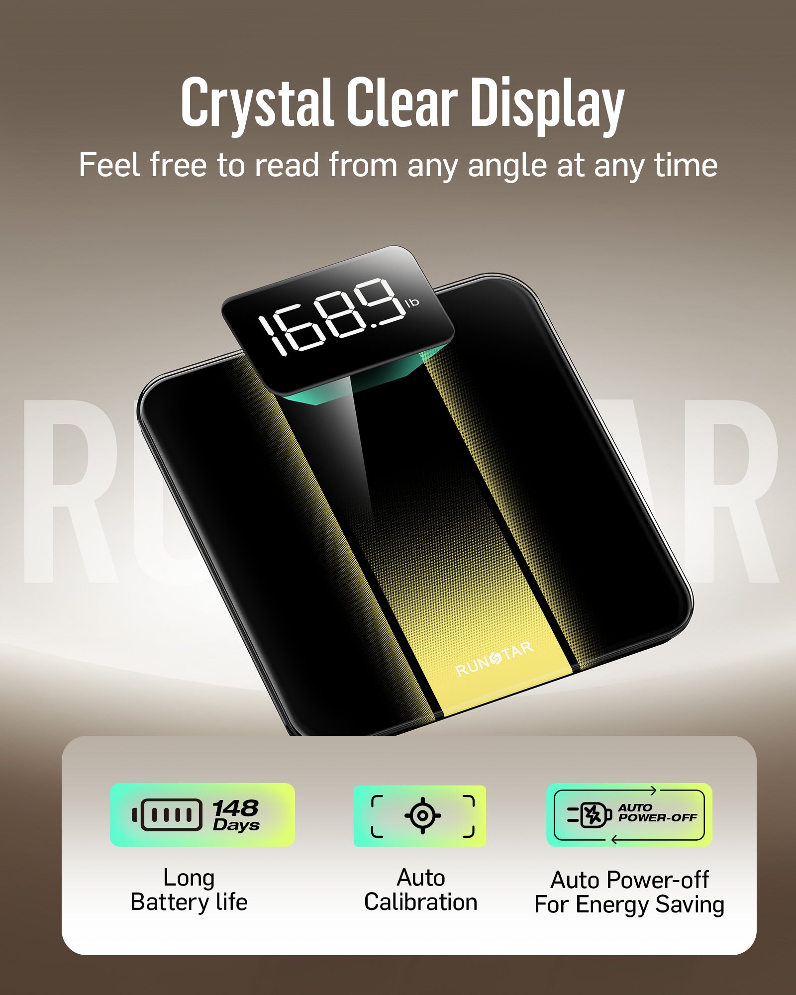 runstar-d400-personenwaage-schwarz-gold-digital-180-kg image 4