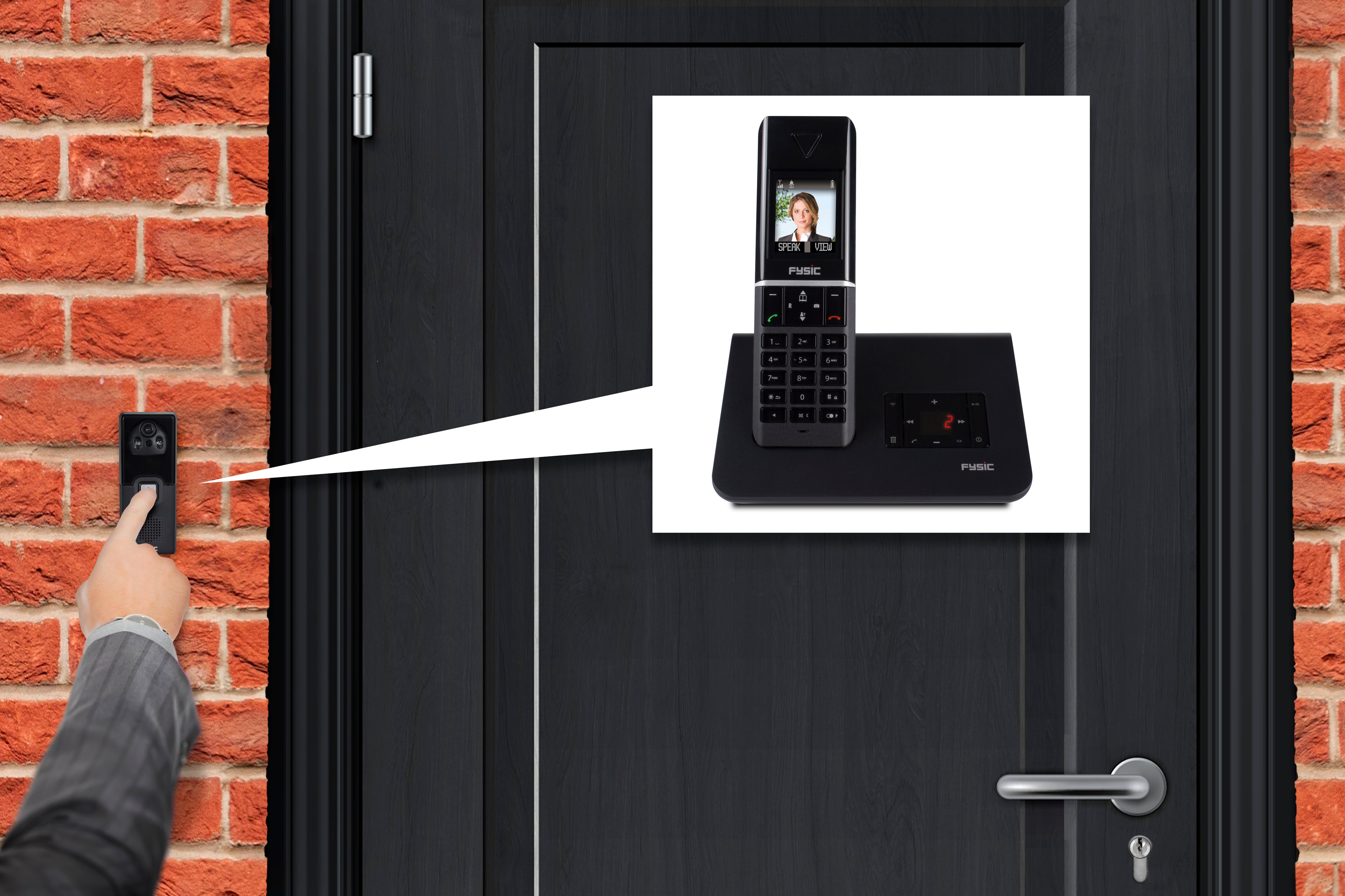 fysic-telefonie-fx-6107-senioren-telefon-schwarz-mit-ab image 7