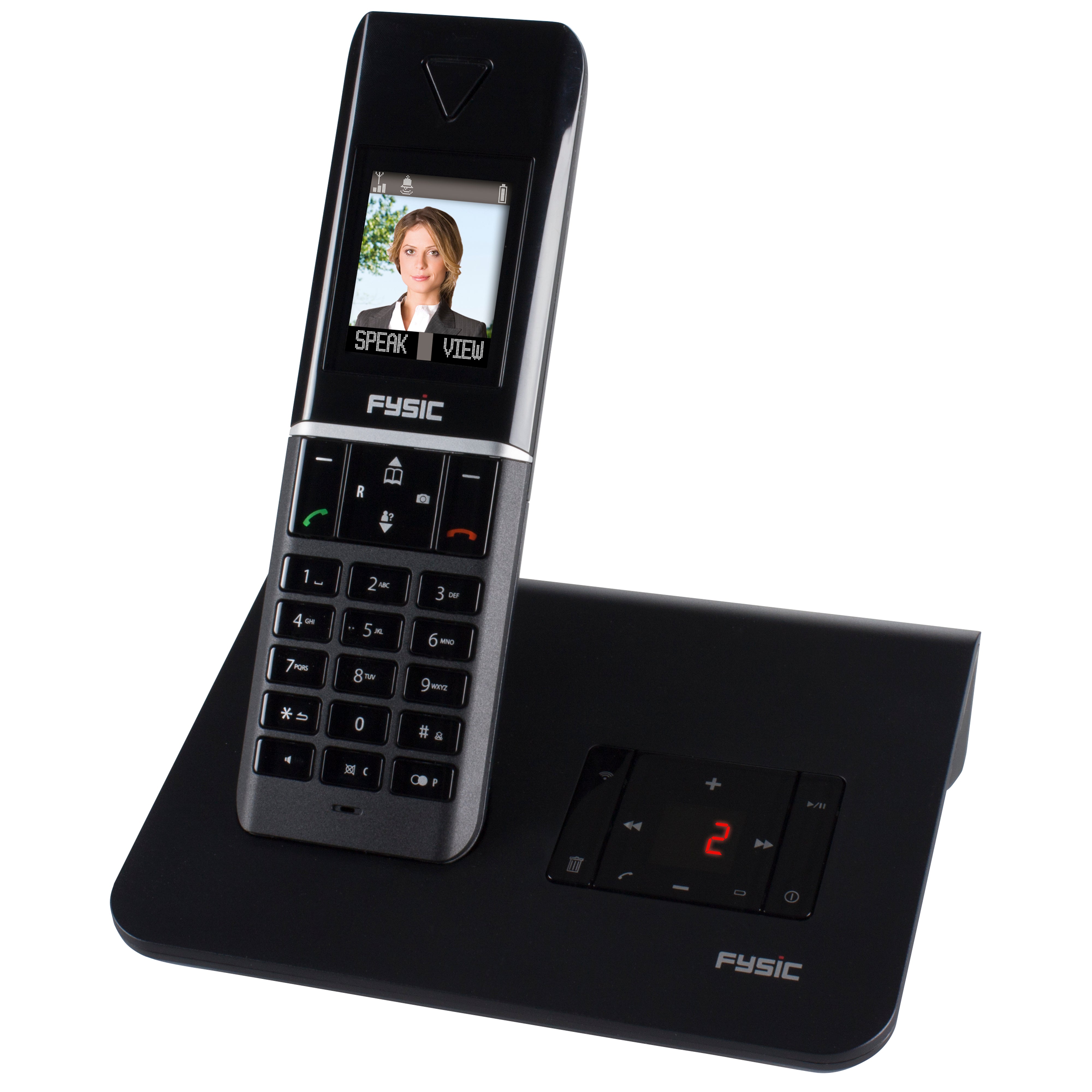 fysic-telefonie-fx-6107-senioren-telefon-schwarz-mit-ab image 4