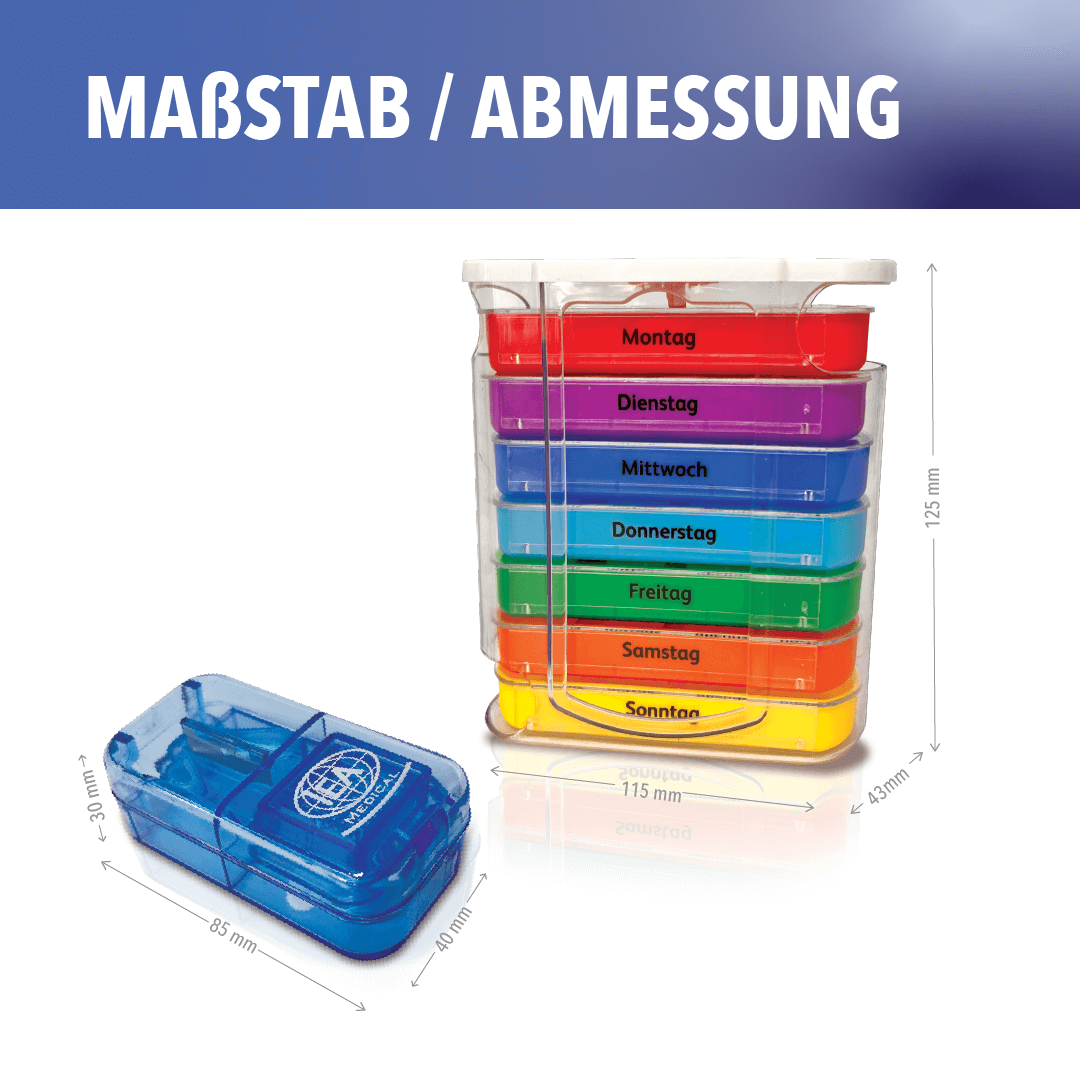 iea-medical-tablettenbox-7-tage-set-mit-tablettenteiler-dose image 7